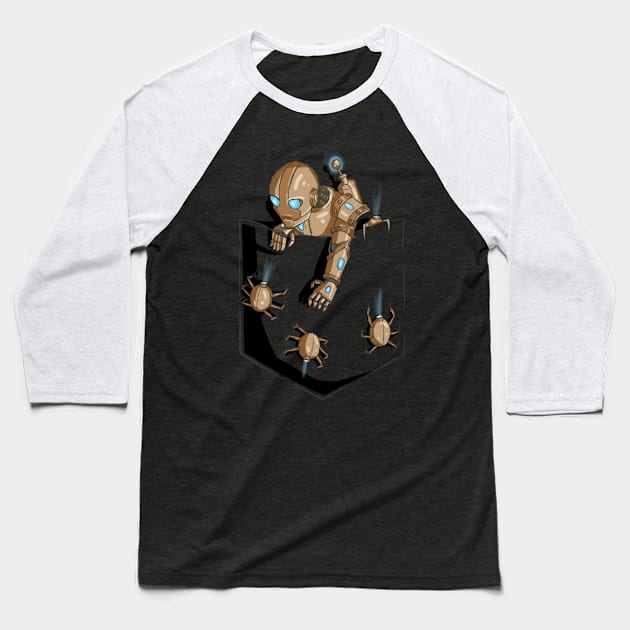 Pocket Artificer Baseball T-Shirt by Andylever